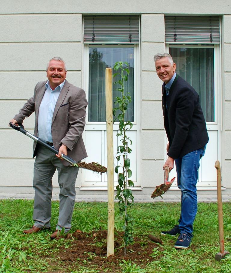 .Dir. Ecklbauer mit Bgm. Christian Popp